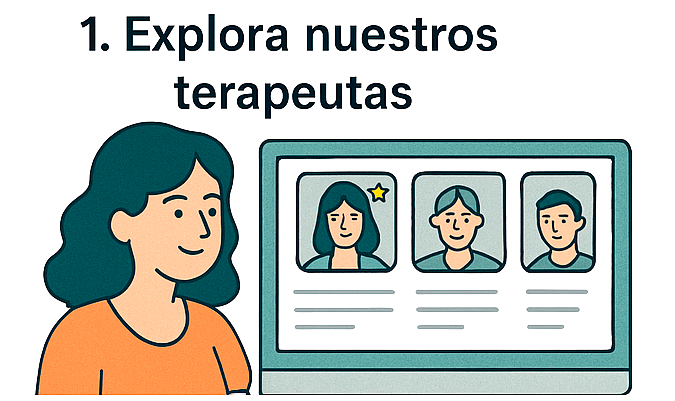 Paso 1: Explora nuestros terapeutas