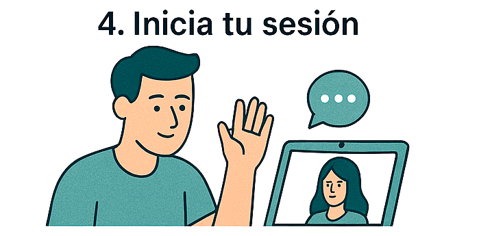 Paso 4: Inicia tu sesión